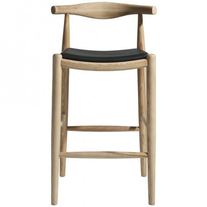 Tabouret de bar Elbow - Hans Wegner