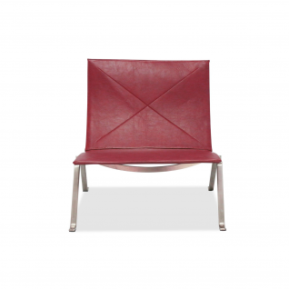 Chaise Relax PK22 Cuir - Poul Kjaerholm 