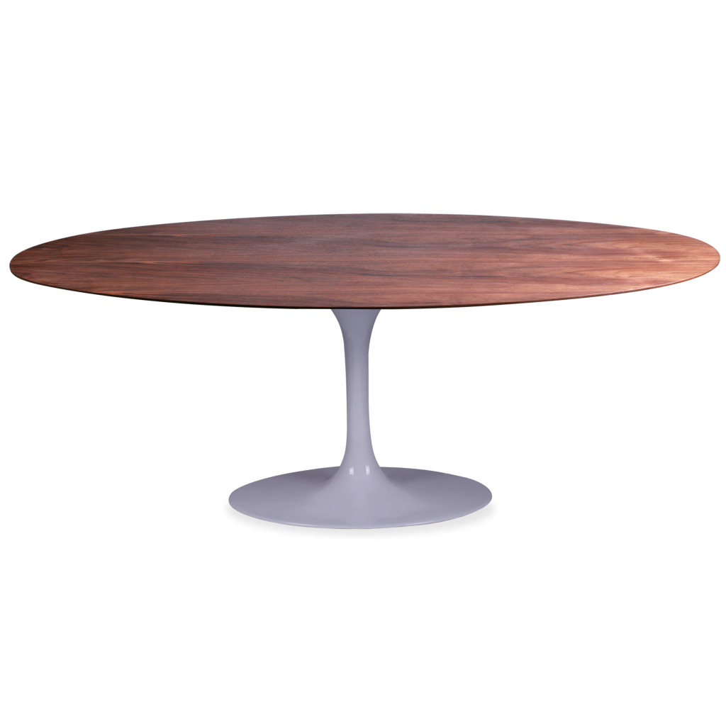 Ongebruikt Eero Saarinen Tulip oval wood table – Knoll reproduction DR-57