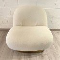 Fauteuil en laine bouclée Ibiza - Outlet