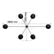6 arms Ceiling lamp Spider - Outlet 