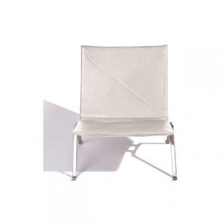 Lounge Chair PK22 Leather - Poul Kjaerholm 