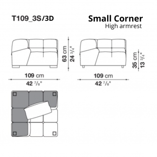 Canapé modulable Tully