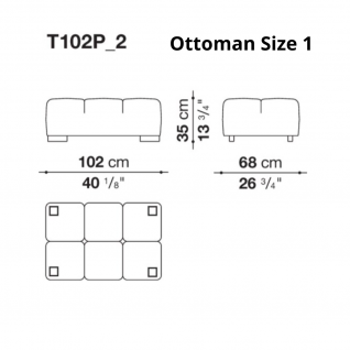 Canapé modulable Tully