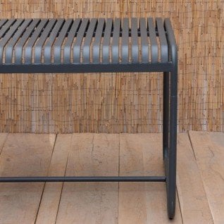 Table de jardin en metal moderne 180cm Banco