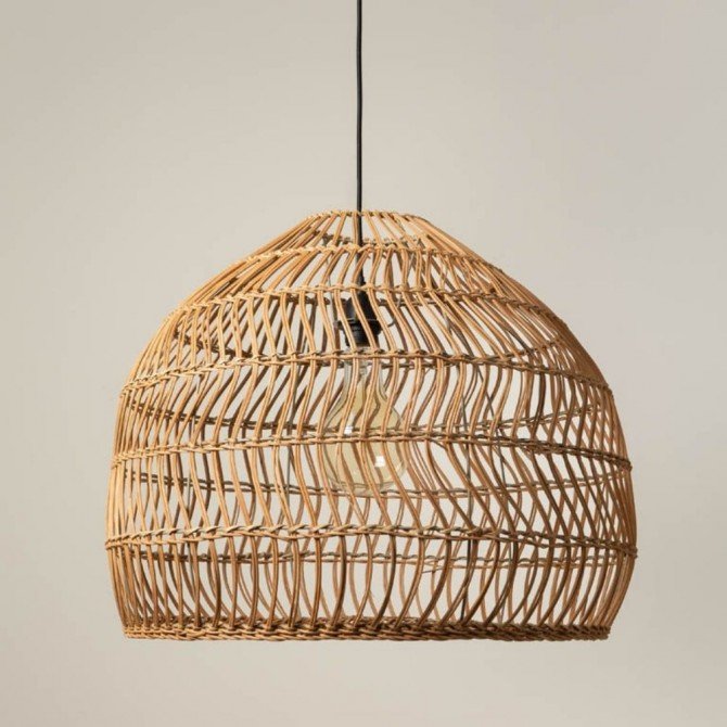 Rattan pendant Light