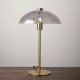 Lampe de table en verre vintage Lustra