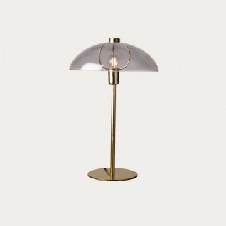Vintage Glass Table Lamp Lustra