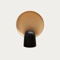 Black and Gold Modern Bedroom Lamp   Gleamy