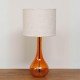 Lampe sur table en verre vintage Oranix