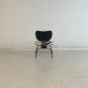 Chaise Loak black wood et vache - Outlet