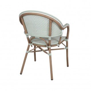 Chaise de terrasse style bistrot Noelia