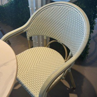 Chaise de terrasse style bistrot Noelia