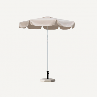 Garden parasol in aluminum and polyester Breezy