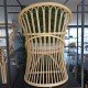 Garden armchair in bamboo with cushion  Branchy