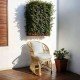 Garden armchair in bamboo with cushion  Branchy