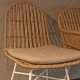 Garden chair in polyrattan with cushionSilva