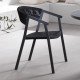 Terrace chair in aluminum and textilene Taupex 