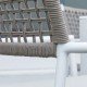 Outdoor chair in rattan and aluminumTexitimber