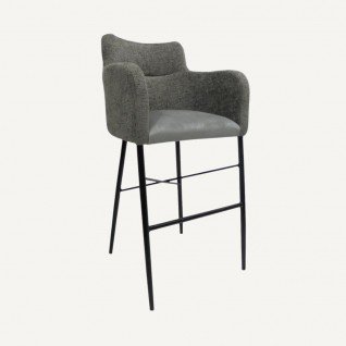 Bar stool with comfortable seat Ferra