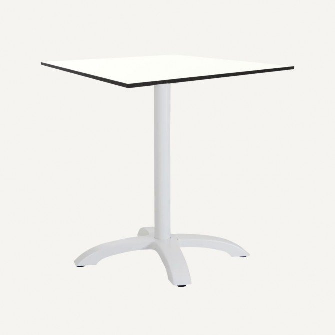 Pied de table en aluminium 4 pieds Clarty