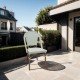 Chaise de terrasse style bistrot Noelia