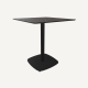 Grime square bar table in metal and HPL