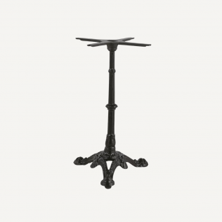 Square bar table in cast iron and HPL Irona