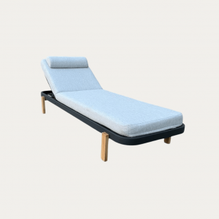 Premium outdoor bed with adjustable backrest Tany