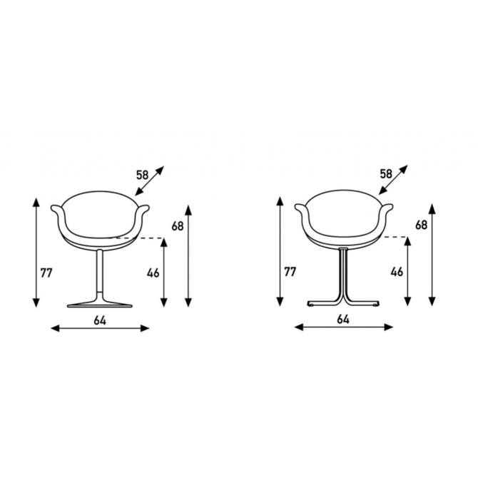 Fauteuil Petite Tulipe Pierre Paulin