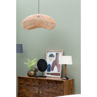 Rattan Bohemian-style Pendant Light