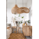 Rattan Bohemian-style Pendant Light