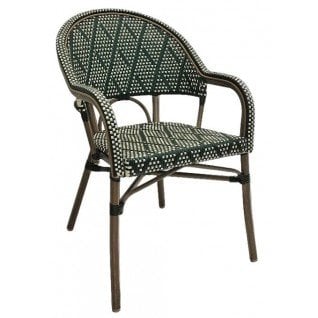 Chaise de terrasse style bistrot Noelia