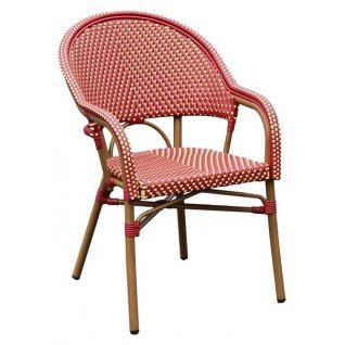 Chaise de terrasse style bistrot Noelia