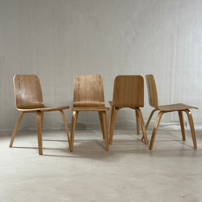 Glavo natural wood chair - Outlet