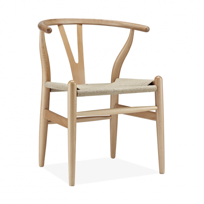 Dizo chair natural wood - Outlet