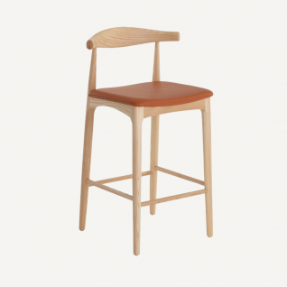 Elbow bar stool - Hans Wegner